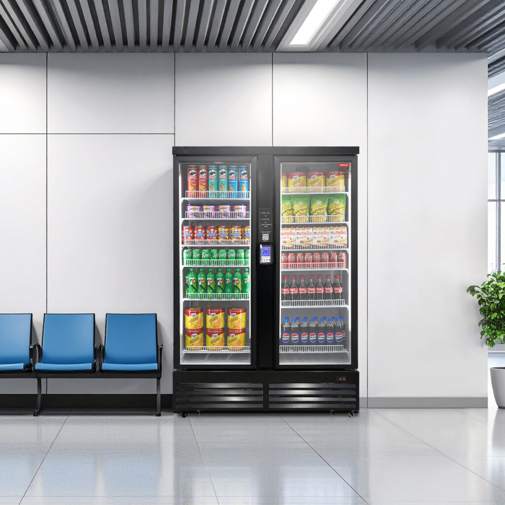 24-hour vending machines at the station