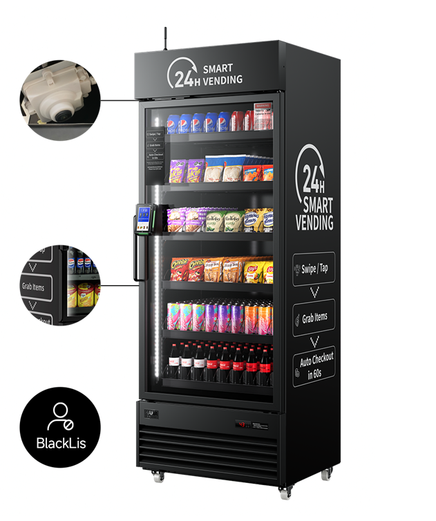 HAHAvending features built-in security and risk control.